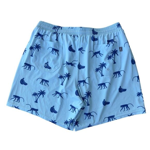 Nomad Trunks by Savage Tacticians Blue Monkey Swim Trunks Men's 2XL - Picture 2 of 5